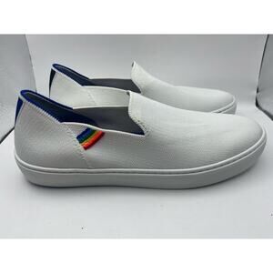 RARE Rothy’s Limited Edition Rainbow Pride Slip On Sneakers Retired Unicorn 9.5"